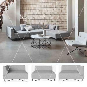 Modern Home Living Room L Shape Sofa Furniture for Office or Public Area