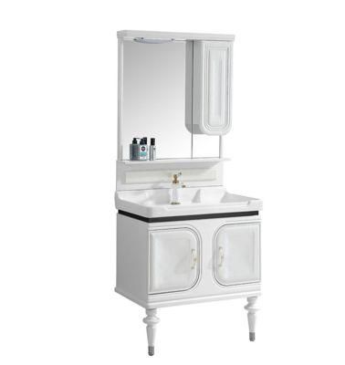High-End Ceramic Washbasin Bathroom Cabinet for Home Decoration