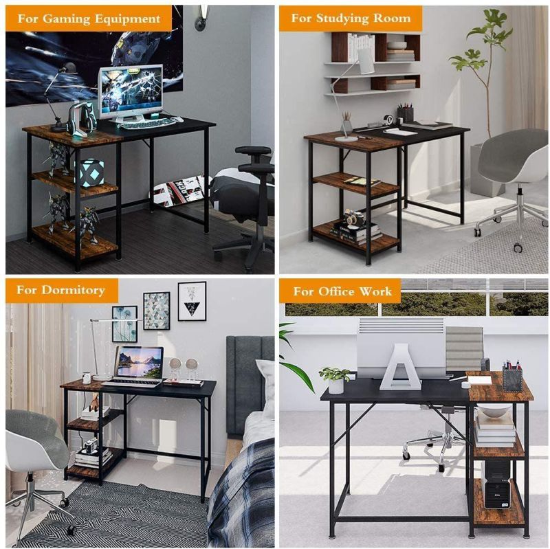 Modern Multifunctional Foldable Study Executive Organizer Office Table Desks