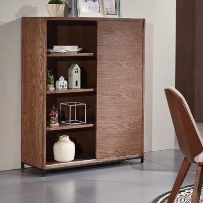 Classic Design Wooden Side Cabinet in Ash Solid Wood