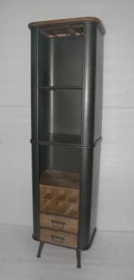 Modern Furniture Living Room Cabinet with Wine Racks 98335
