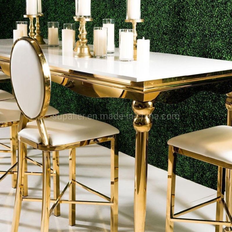 Hotel Commercial Furniture Bar Stools with Backrest for Sale