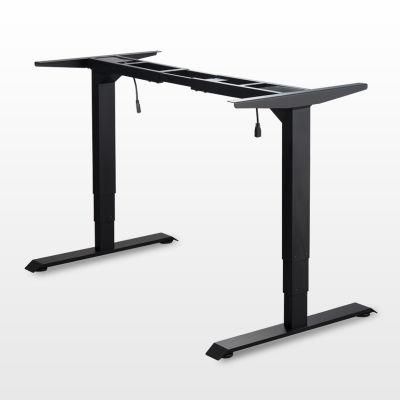 Black Electric Standing Desk Frame Adjustable Height Desk