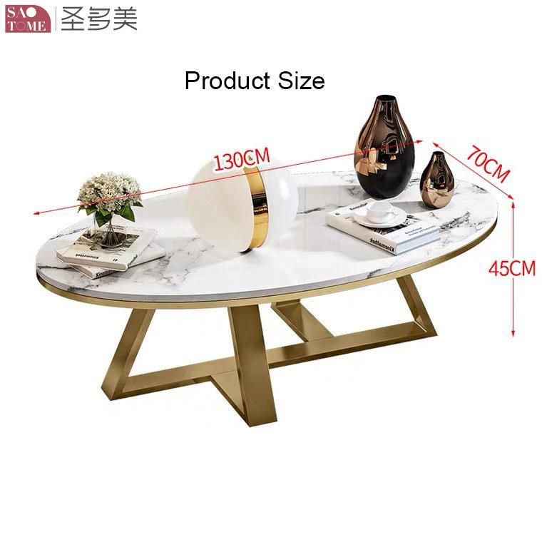 Hot Selling Home Living Room Furniture Coffee Table with Metal Legs