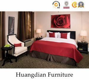 Wholesale Luxury 4 Stars Wooden Bed Room Furniture (HD415)