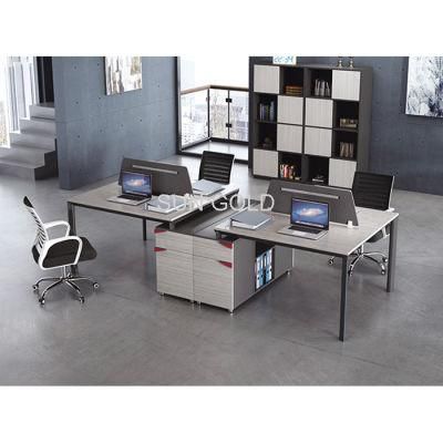 Sz-Wsr76 Aluminum Partition Office Cubicle Workstation Furniture
