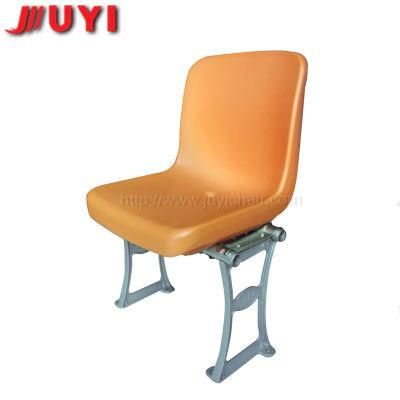 Cute Wood Armless Orange for Concert Online Relax Football Stadium Chairs Sports Seating Outdoor Plastic Seats