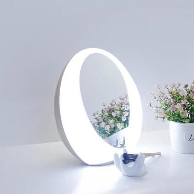 Special Design USB Rechargeable LED Makeup Mirror Bluetooth Speaker Touch Sensor Switch