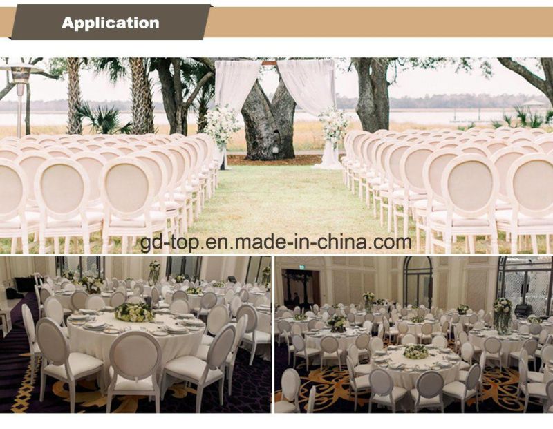 Foshan Wholesale Metal Aluminum Stacking Hotel Restaurant Banquet Chair