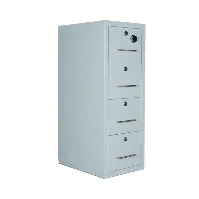 Fireproof 2-Drawer Vertical File Finish Parchment Metal Drawer Cabinet