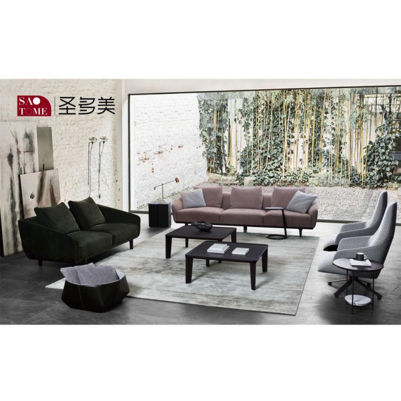 Factory Hot Sale Simple Design Fabric Sofa in Living Room