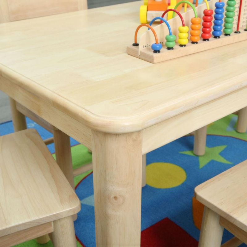 School Furniture Study Classroom Table, Preschool Table, Kindergarten Wooden Table, Children Rectangle Table