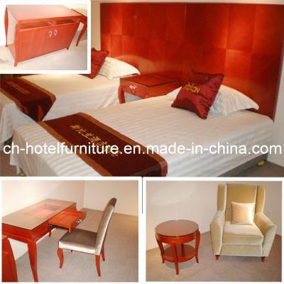 Chinese Factory Complete Luxury Modern Solid Wood King Size Double Bed Furniture Set for Hotel Bedroom