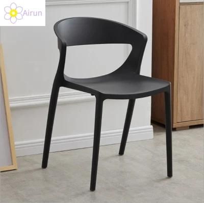 Nordic Adult Thicken Home Backrest Creative Dining Table Chair Cafe Leisure Office Plastic Dining Chair