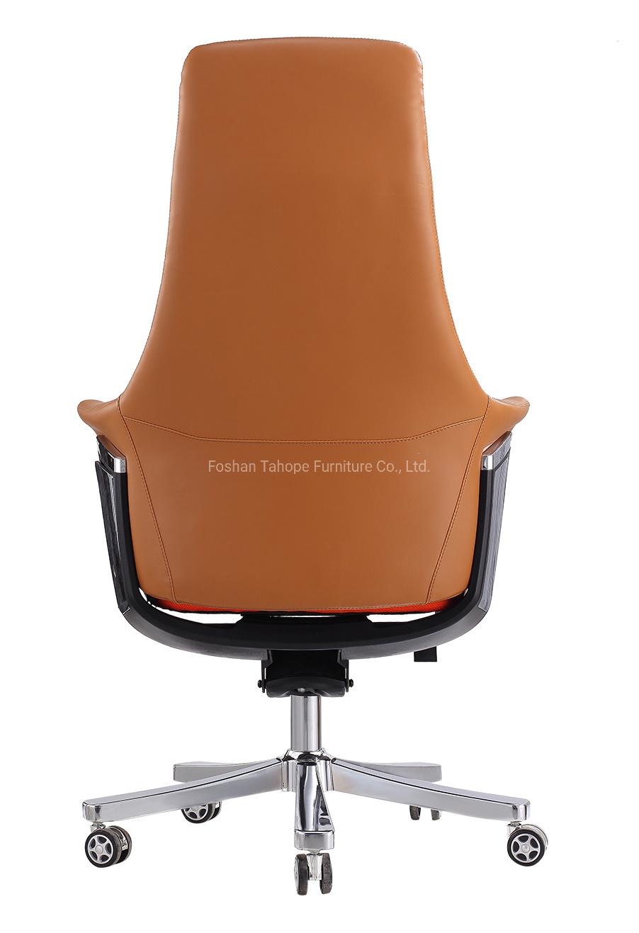 Newest Style Leisure Modern Comfortable Genuine Leather Executive Office Chair