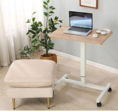 Elites Modern Computer Desk with Gas Spring Heaight Adjustable Leg