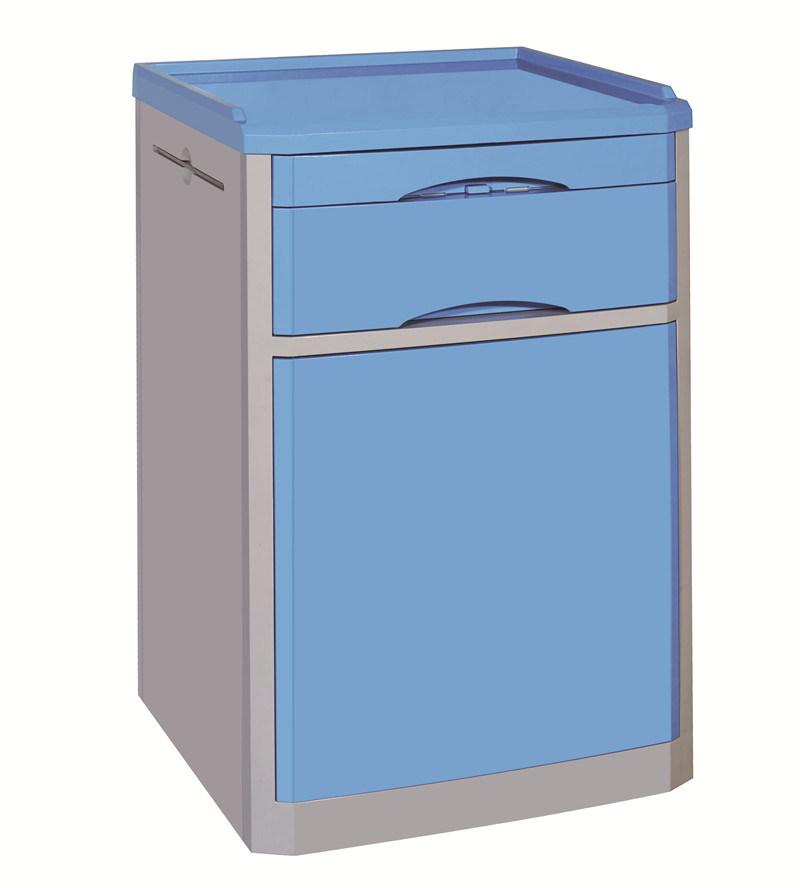 Easy-Assembly Patient Used Shallow Chest of Drawers Used in Hospital Home Hotel Custom ABS Cabinet Beside Bed