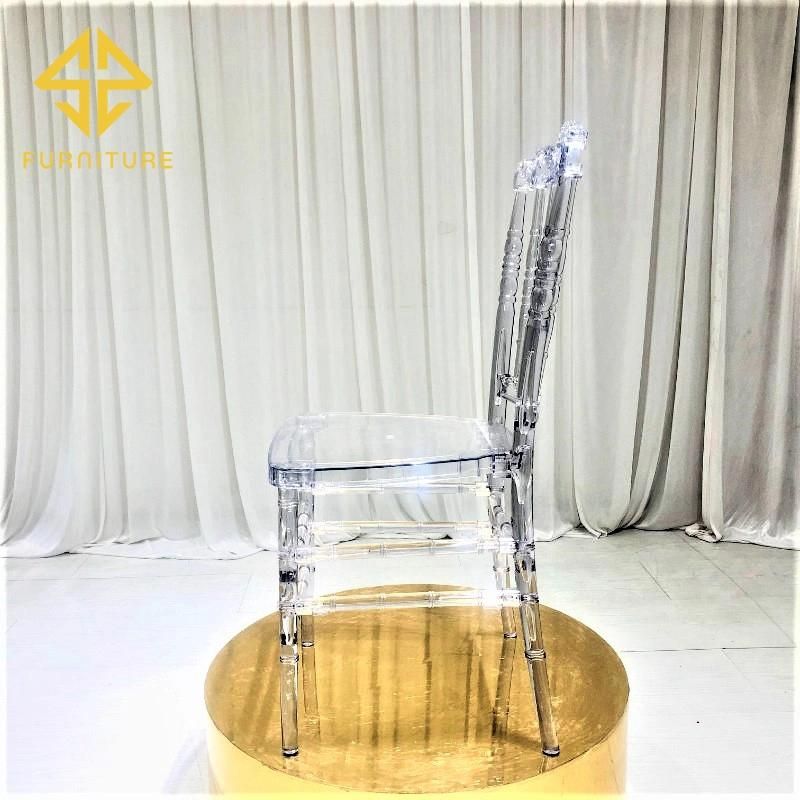 2021 Sawa New Design Plastic Napoleon Chairs for Event Wedding Hotel Use