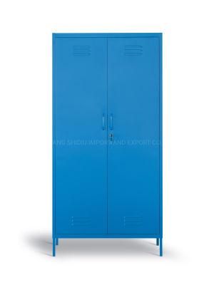 Wall Mounted Armoire Wardrobe for Bed Room with Standing Feet