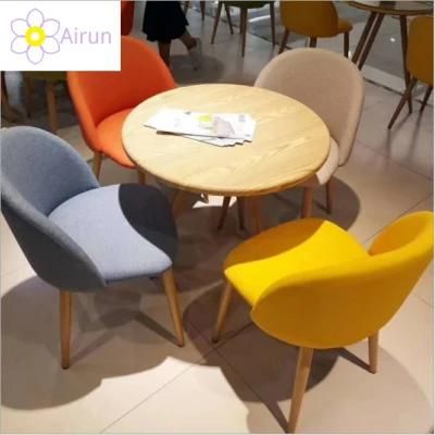 Simple Restaurant Leisure Office Reception Negotiation Dessert Shop Coffee Shop Upholstered Chair