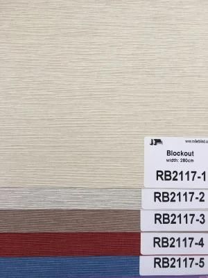 New Arrival Blockout Roller Blind Fabric Rb2117 Series