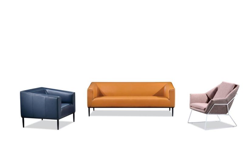 Zode Modern Home/Living Room/Office High End Modern Home Furniture Leather Couch Living Room Sofa