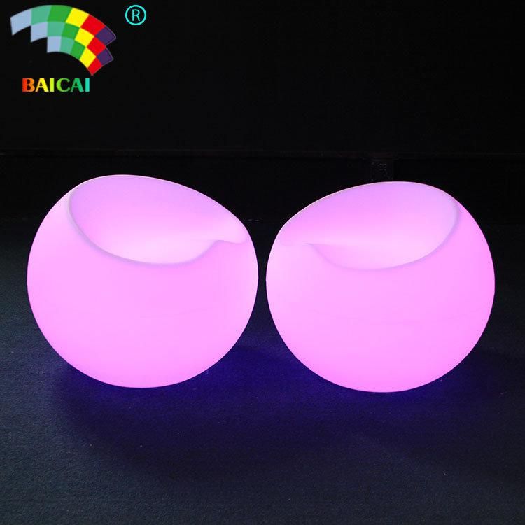 Have Different Size LED Bar Apple Chairs