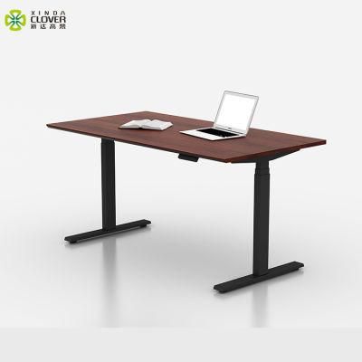 Custom Made Iron American Style Exotic Desktop Office Furniture Height Adjustable Talbe