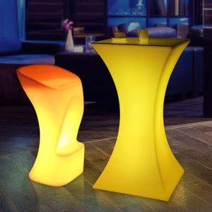LED Light up Cocktail Table for Eventa