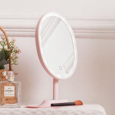 Newest Rechargeable LED Makeup Mirror for Hairdressing