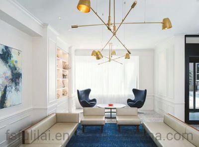 Custom 4 Star Modern Hospitality Furnishings Design Hotel Furniture Public Lobby Armchair Sofa