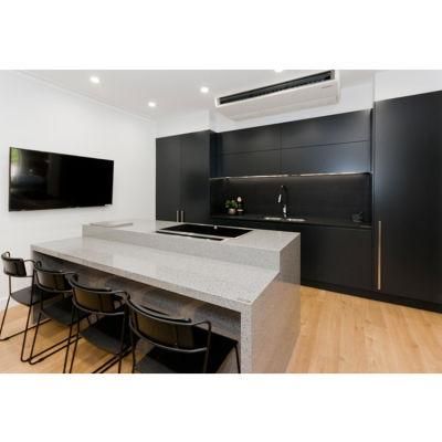 2021 Prima White Lacquer Shaker MDF Kitchen Cabinet for Villa