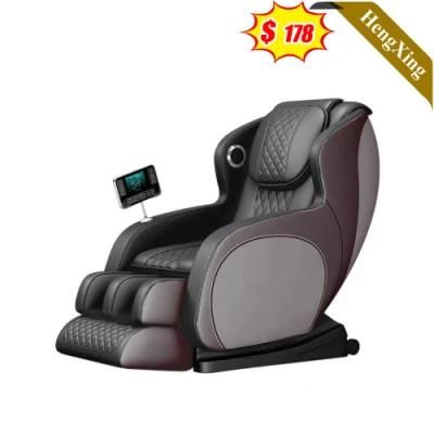 Wholesale Hot Selling Rail Zero Gravity Airbag Shiatsu Recliner Cheap Kneading Electric Massage Chair