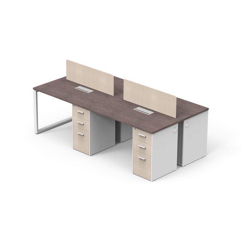 High Quality Modern Four Seat Workstations Office Desk Furniture