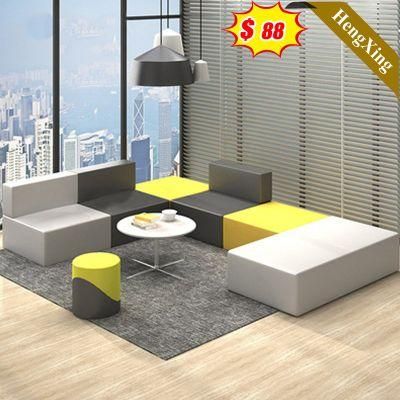 Chinese Office Furniture Leisure Reception Sofas Chair Waiting Room High Back Sofa