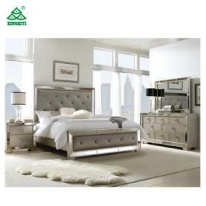 Custom Luxury Linen Fabric Bed, Optional Colors Hotel Style Bed King Size