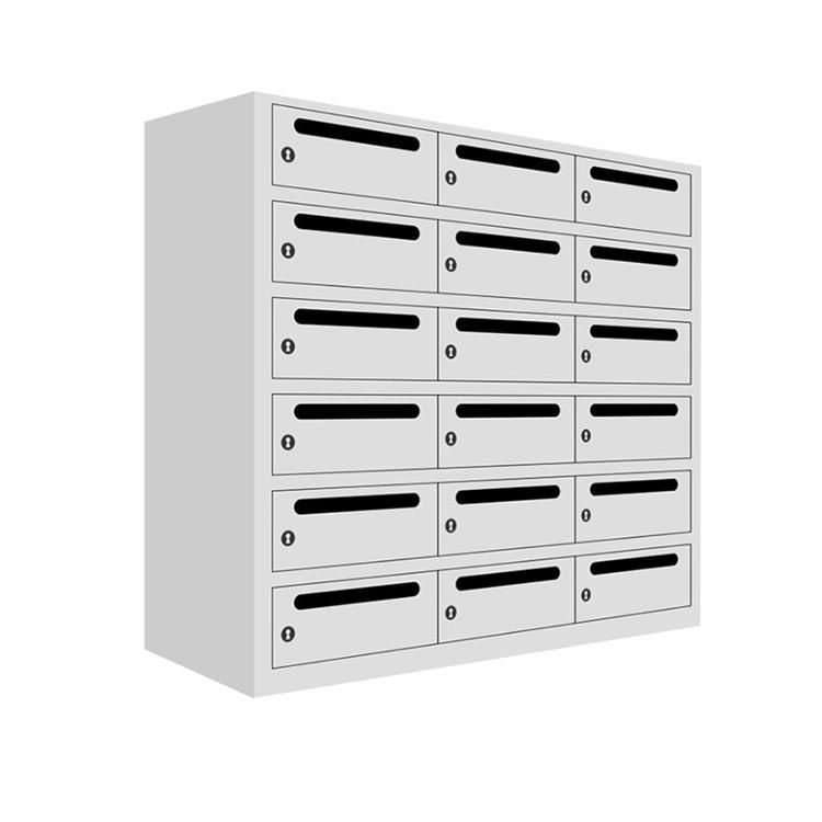Modern Apartment Mailbox Stainless Steel Parcel Letterbox Letter Boxes Mailbox