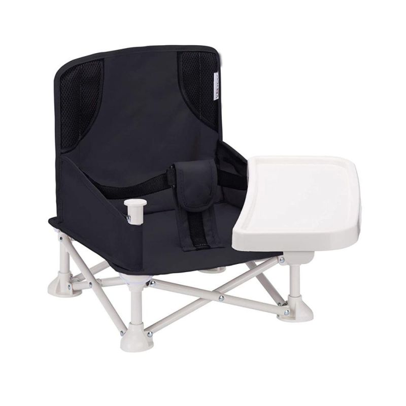 OEM Portable Baby Seat Travel Chair Fold with Straps for Indoor Outdoor Use Great for Camping, Beach Lawn Toddlers Kids Boys Girls