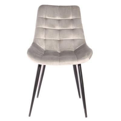 Hot Sale Modern Design Home Furniture Dining Chair Color Velvet Dining Chair