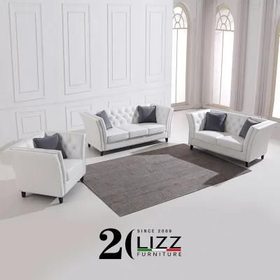 White Fabric Modern Home Furniture