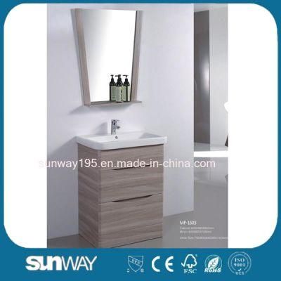Floor Standing PVC Coating Bathroom Furniture Sw-MP1603