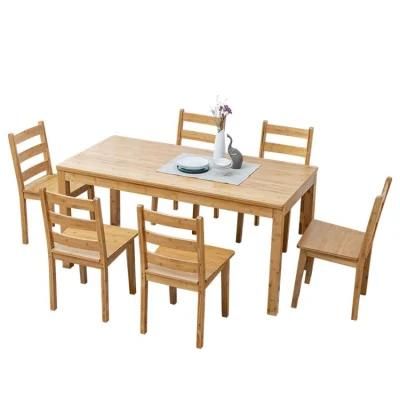 Factory Price Multifunctional Natural Wood Table Set Furniture