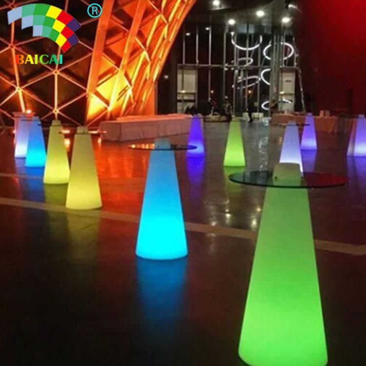 LED Illuminate Cocktail Table / LED Bar Furniture