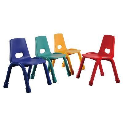 Kindergarten Children Plastic Chairs with PP Seat