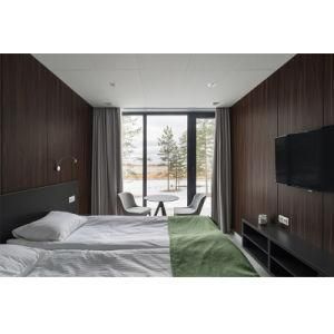 Contemporary Designed Modern Hotel Bedroom Casegoods with Build-in Night Stand