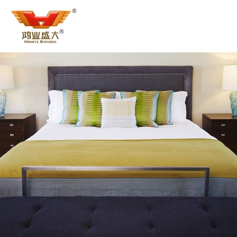 2019 Fashion Deluxe Sheraton Resort Commercial Wooden Hotel Bedroom Furniture