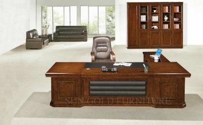 High Quality Wooden Modern Manager CEO Desk with Painting (SZ-OD511)