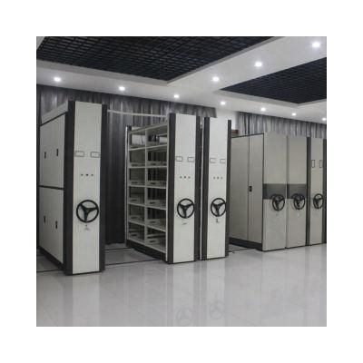 Factory Knock Down Rolling Archive Storage Mobile Filing Shelving System