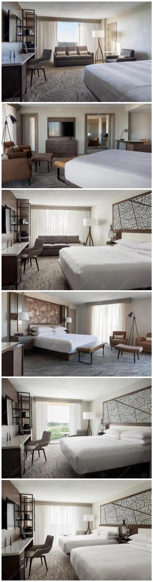 Fashionable Design Modern Appearance Hotel Bedroom Furniture Sets Commercial Furniture Sets
