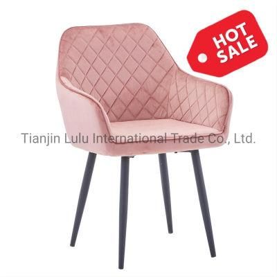 Factory Wholesales Accent Tufted Modern Hotel Wedding Party Event Antique Fabric with Back Ring Restaurant Banquet Dining Room Chair